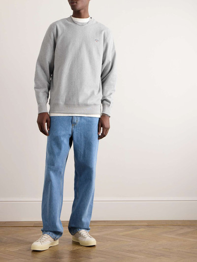 Noah Core Logo-Embroidered Cotton-Jersey Sweatshirt outlook