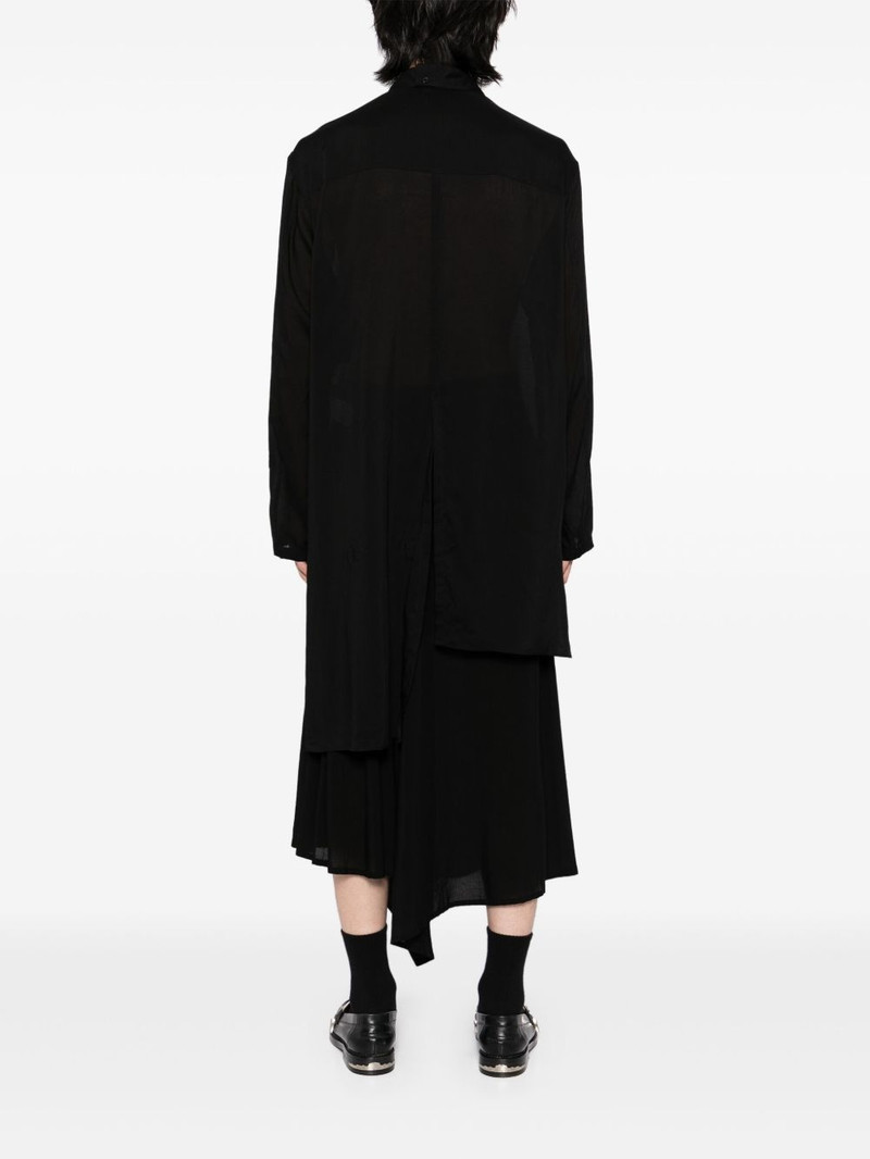 loan double-layered tab-collar shirt 4