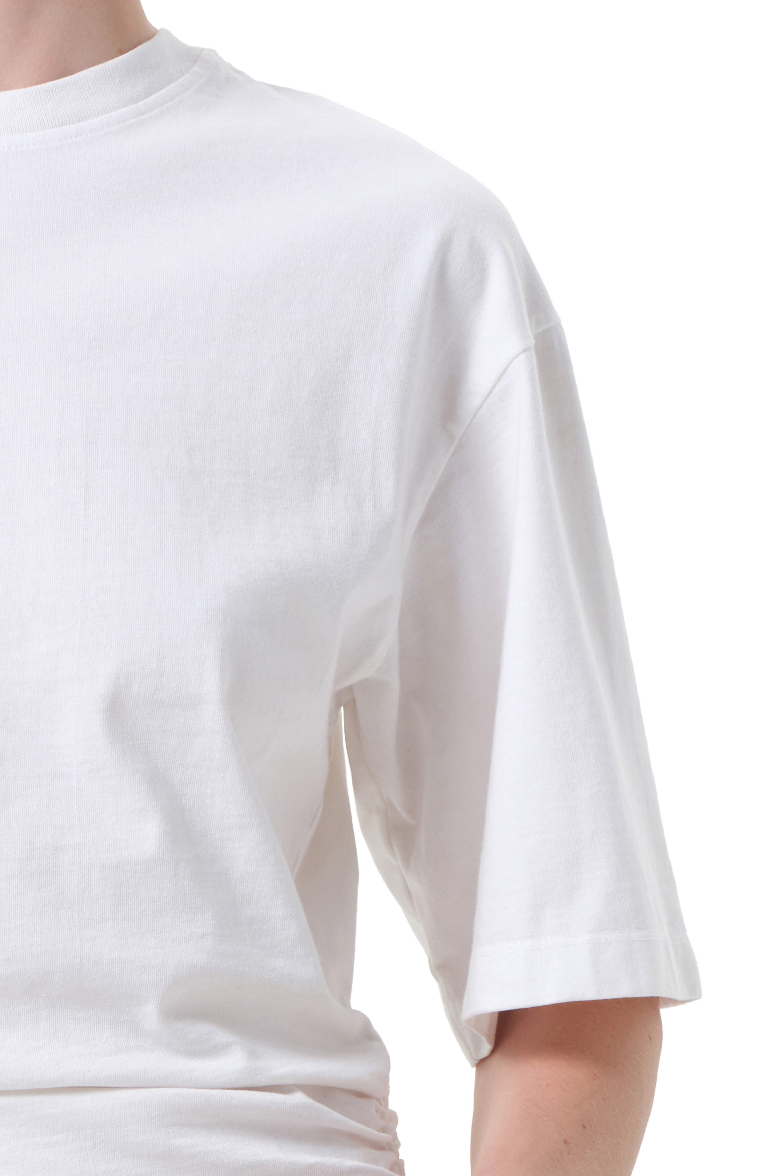 AGOLDE Shari Coton Graphic T-Shirt in White at Nordstrom - 4