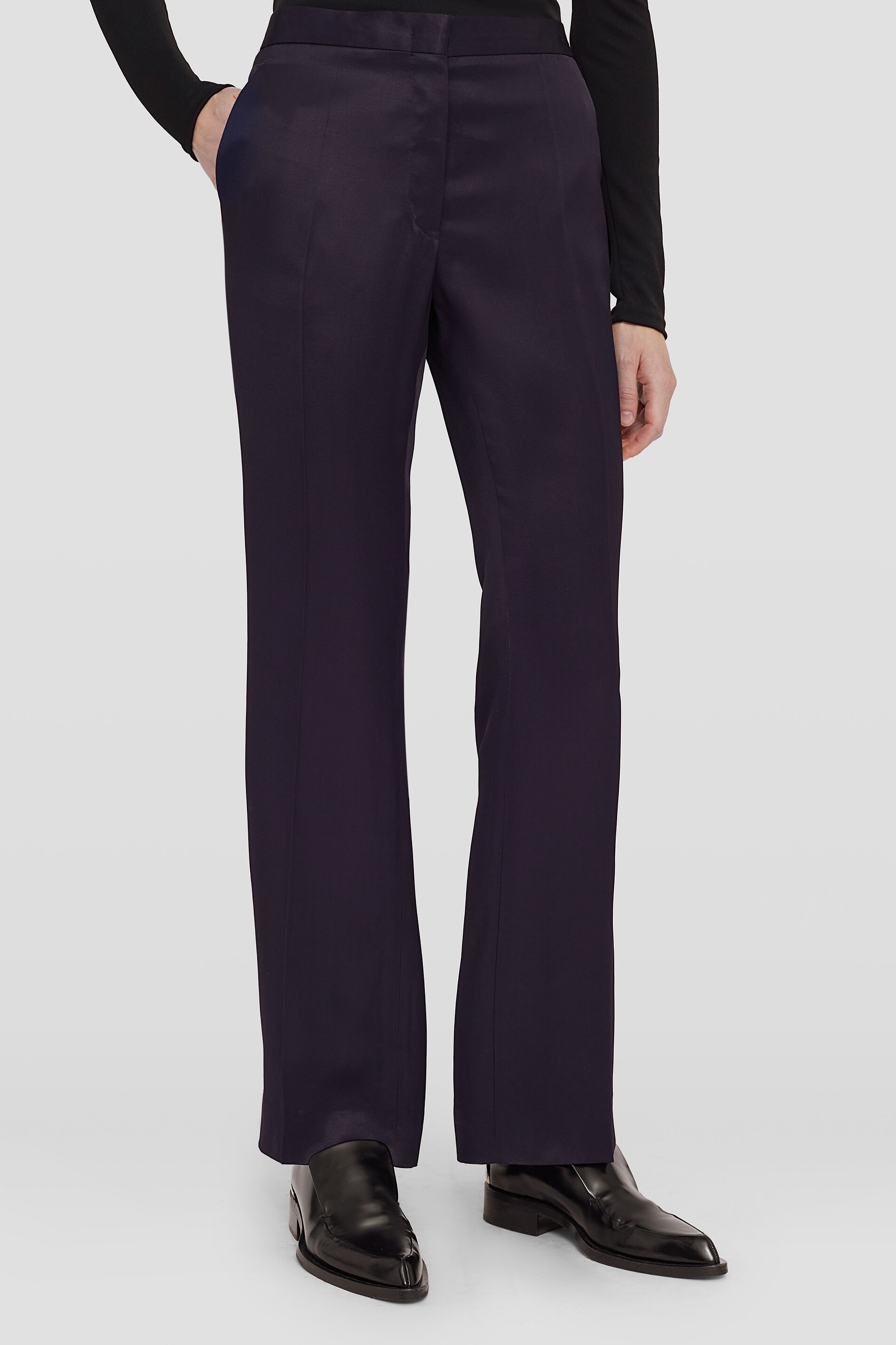 パンツ Jil Sander Tailored trousers with centre-back slit Jil Sander Tailored Trousers | REVERSIBLE