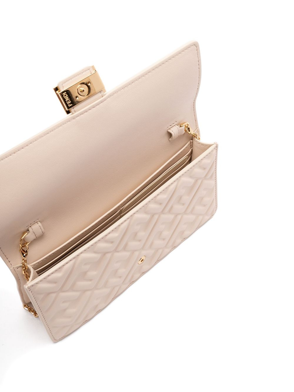 Wallet On Chain Baguette clutch bag - 5