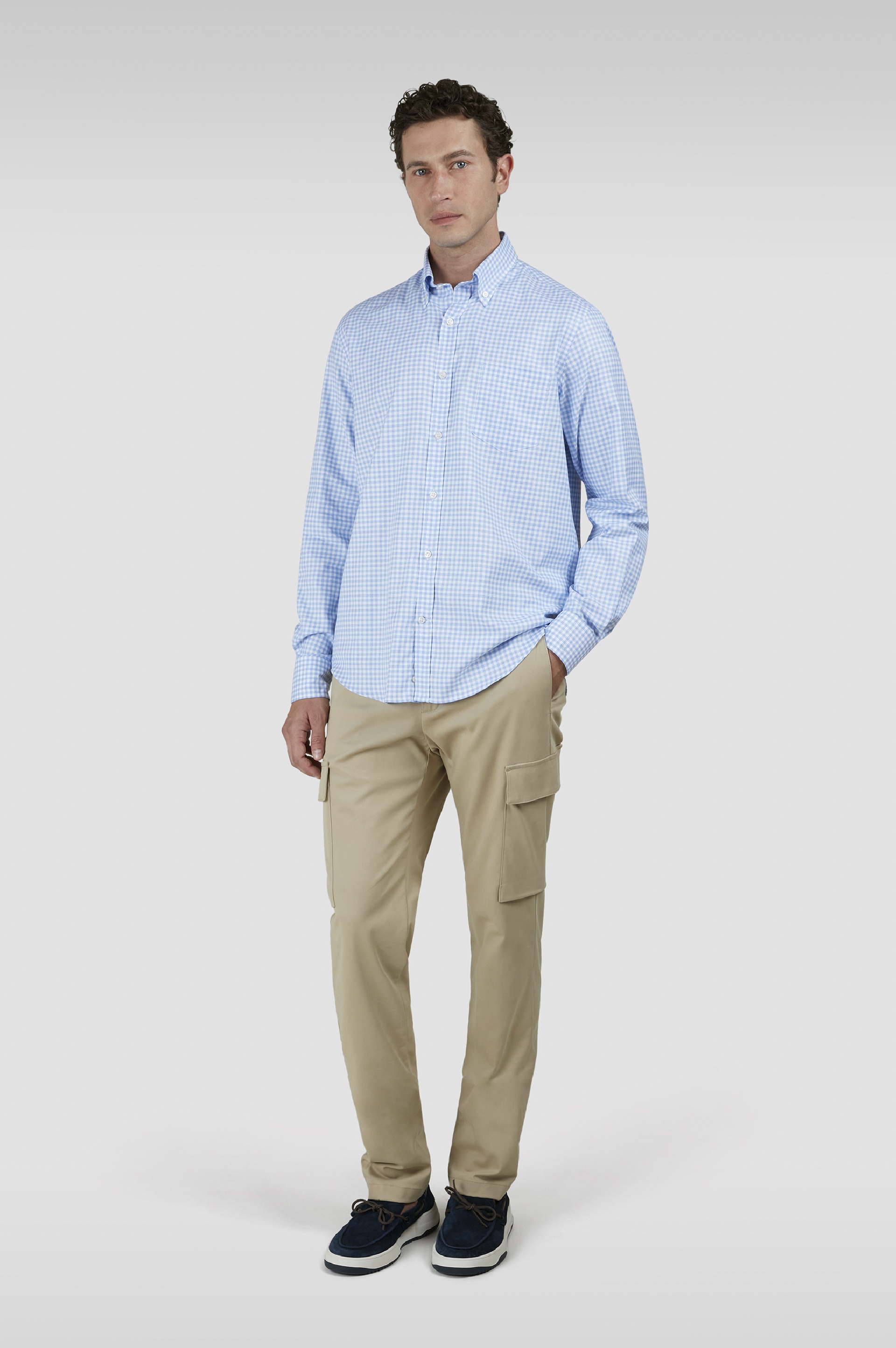X-SOFT SHIRT WITH MICRO-PRINT - 2