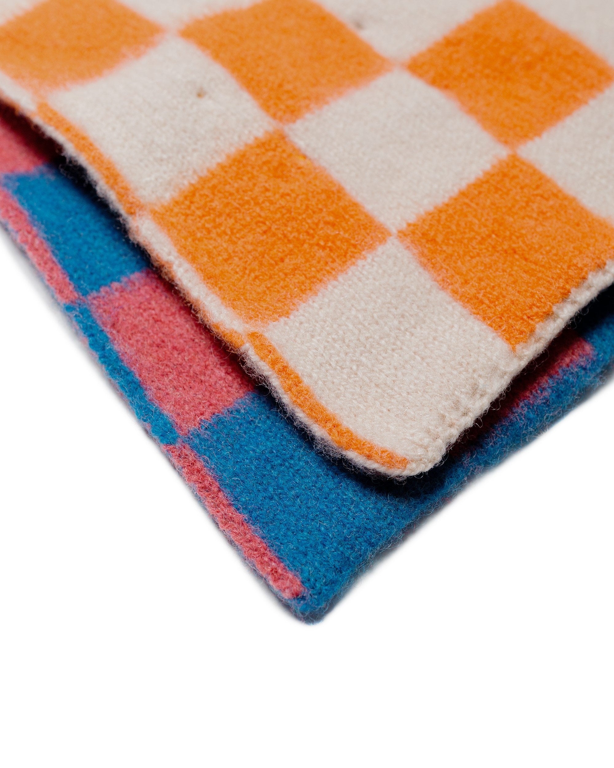 Cosmic Checkerboard Scarf Sky Dream - 2