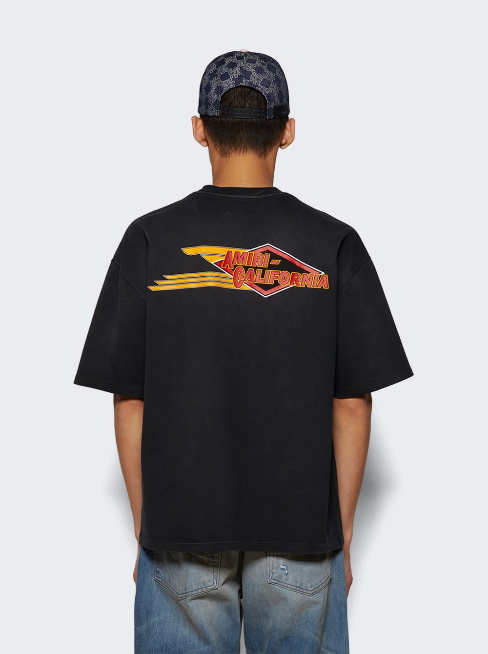 Eagle Oversized Tee Black - 4
