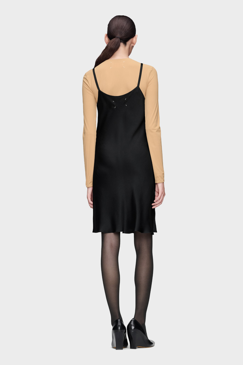 Silk Slip Mini Dress 4