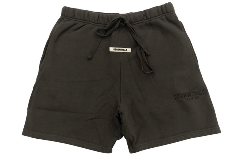 ESSENTIALS Fear of God Essentials SS20 Shorts Black FOG-SS20-003 outlook