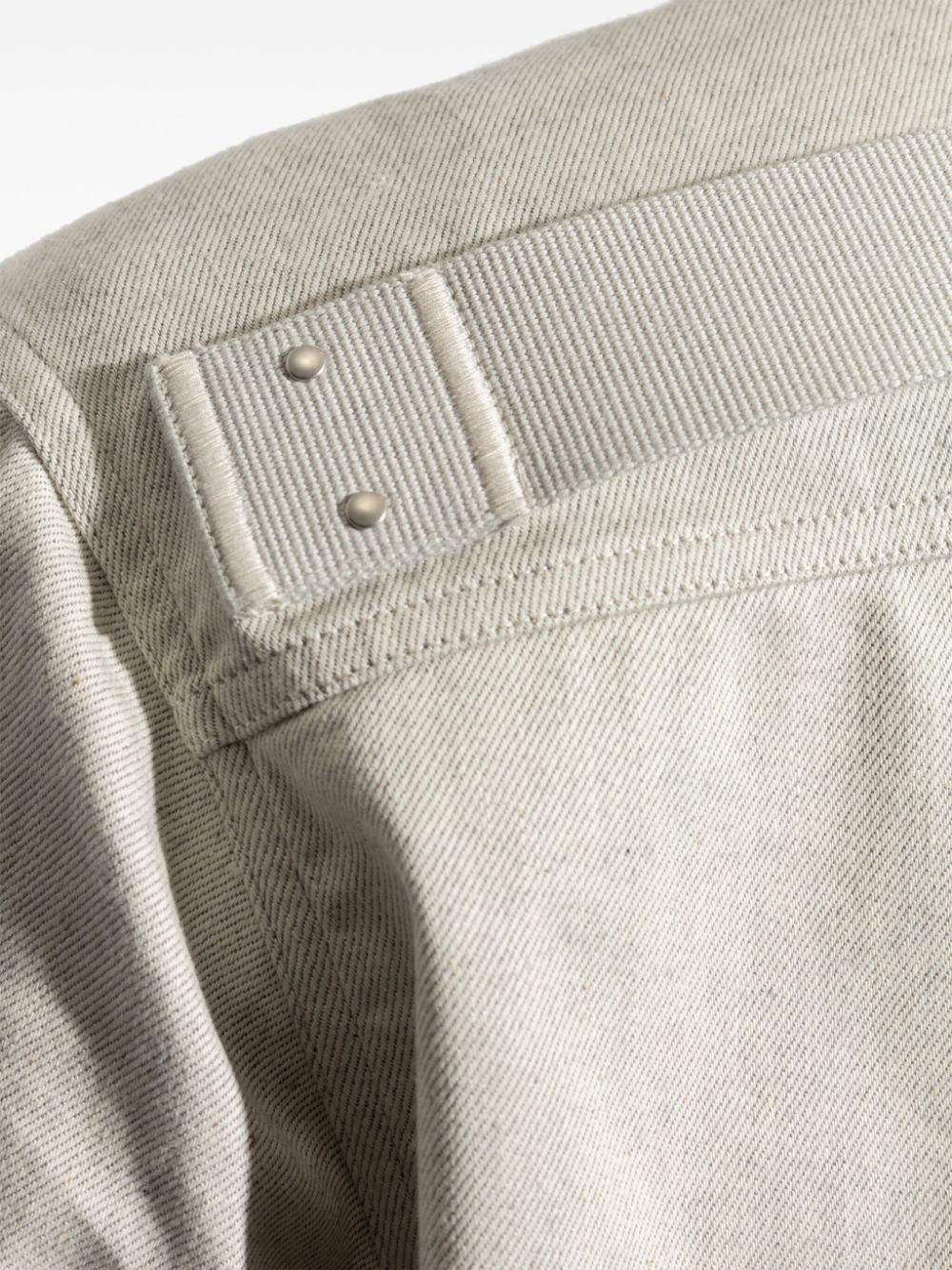 flap-pocket shirt jacket - 5