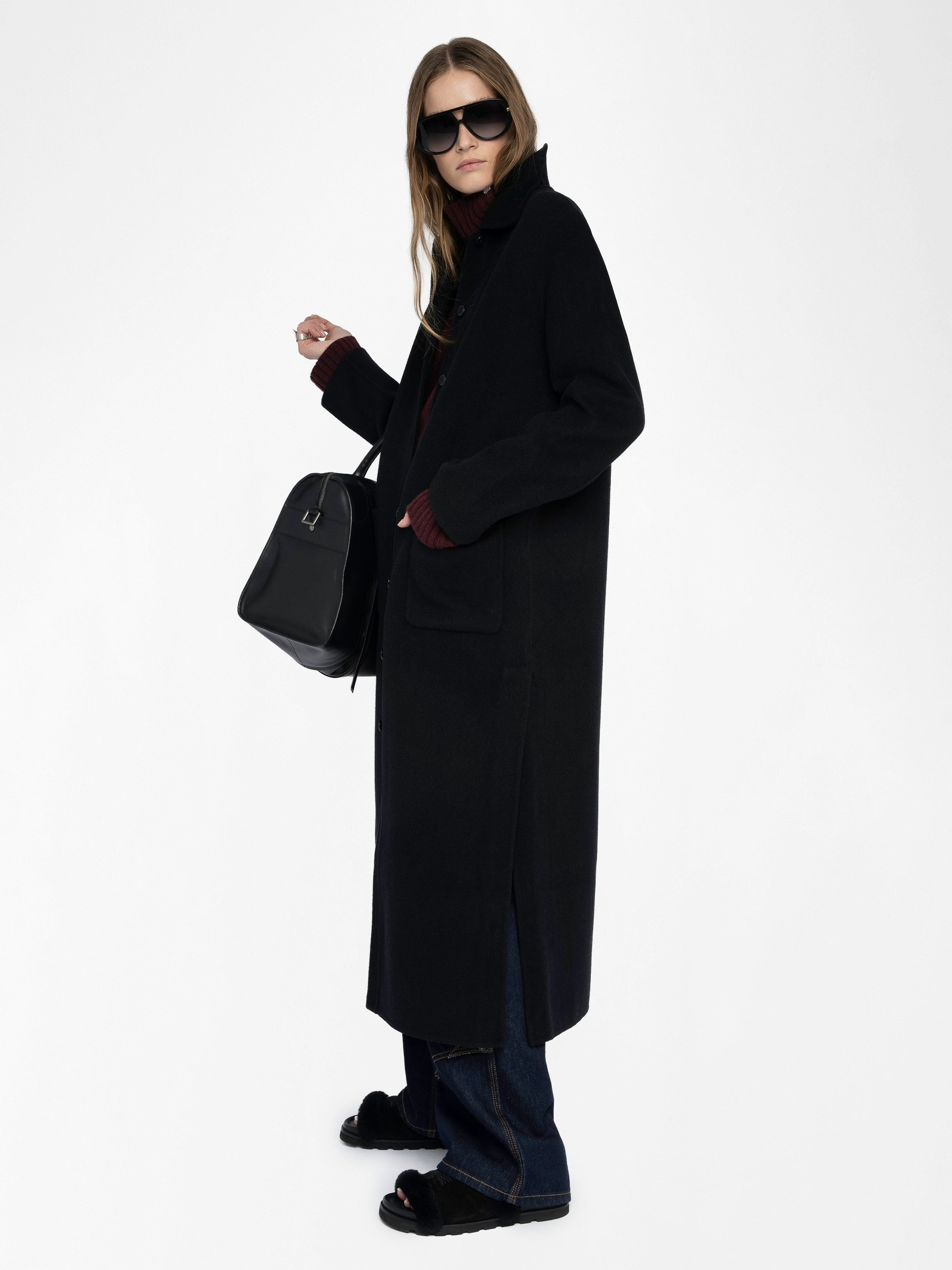 Micro Wool Coat - 6