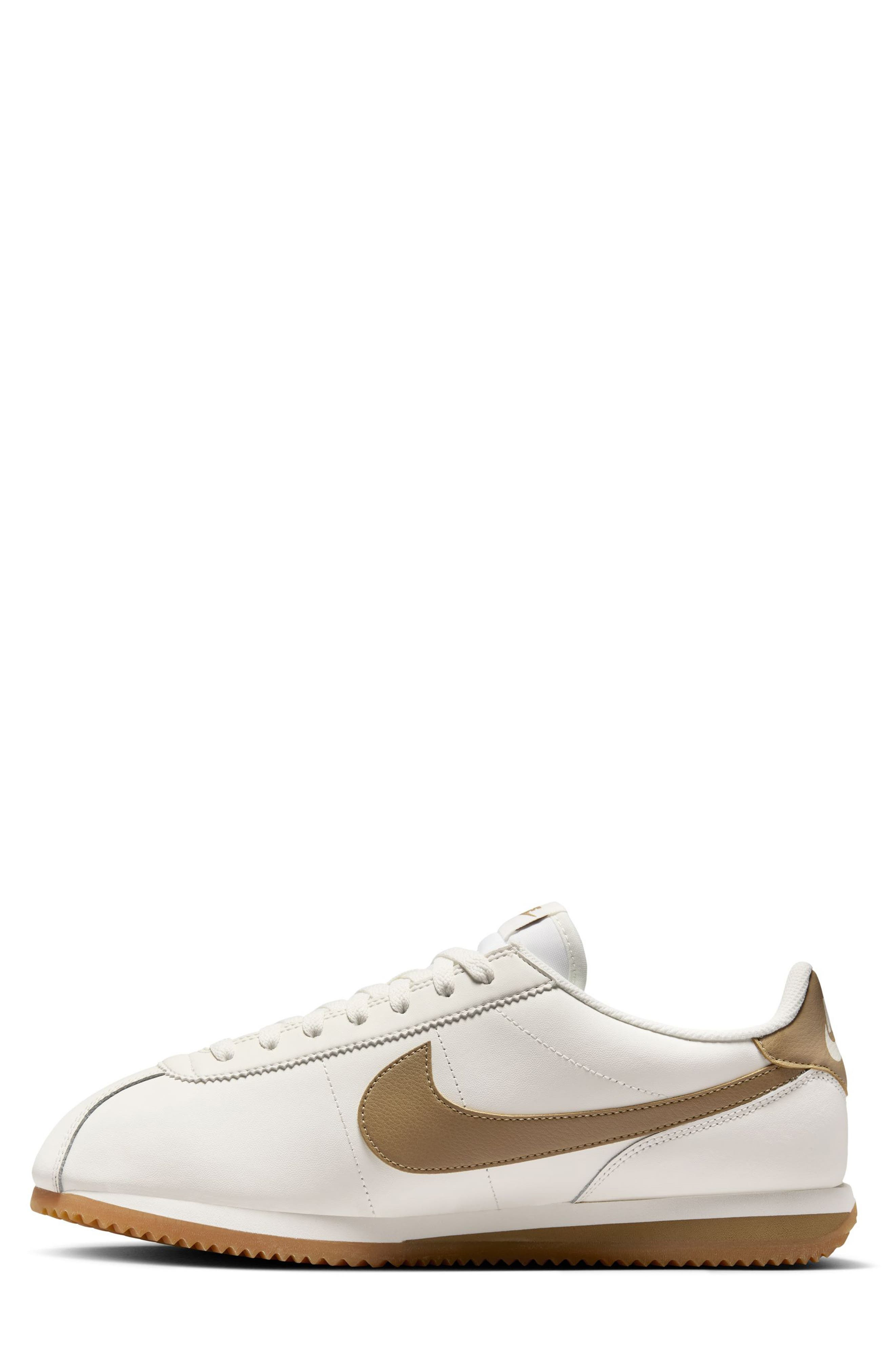 Nike Cortez Sneaker in Sail/Parachute Beige/Yellow at Nordstrom - 6