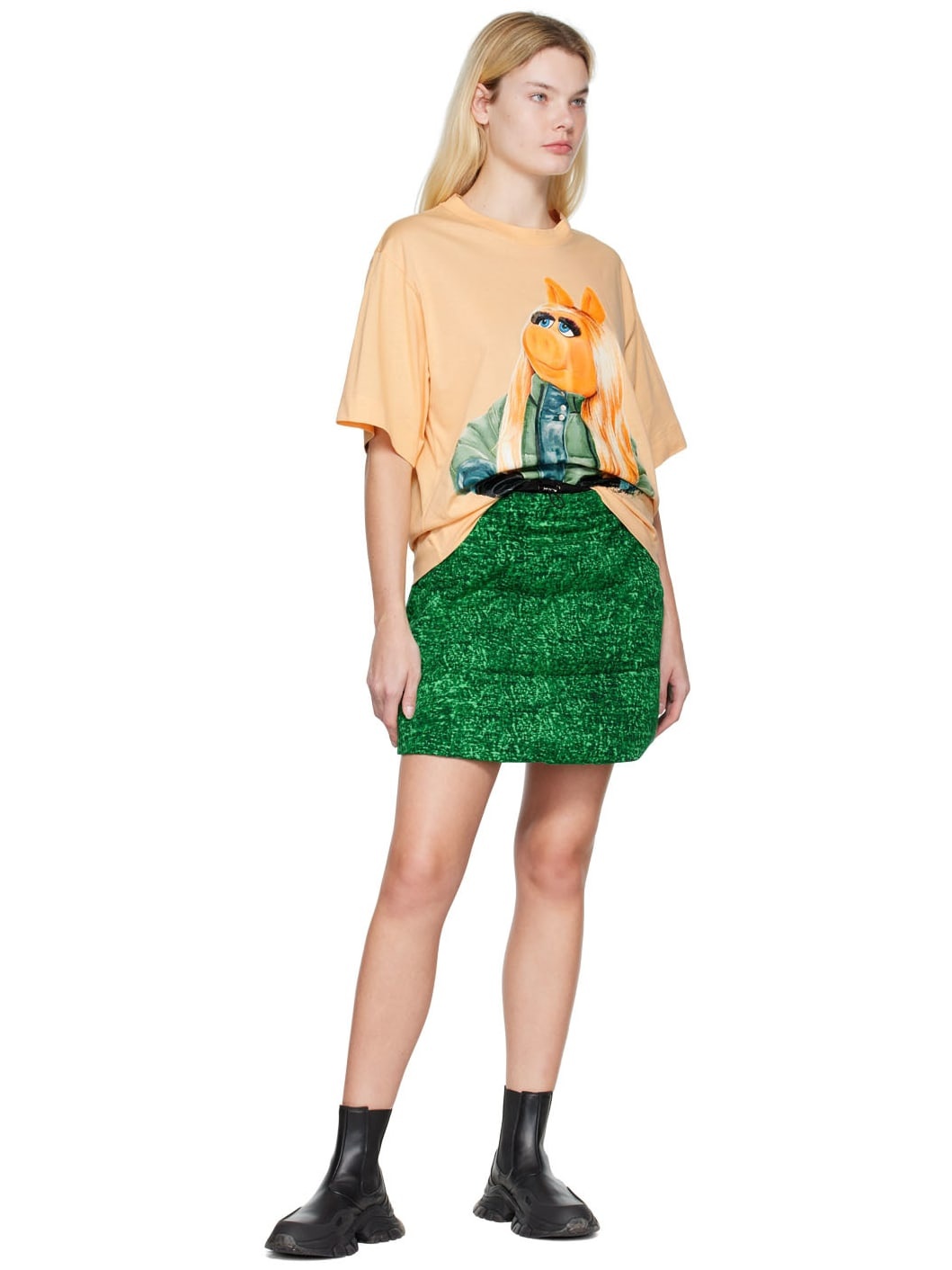 Orange Muppets Edition Motif T-Shirt - 4