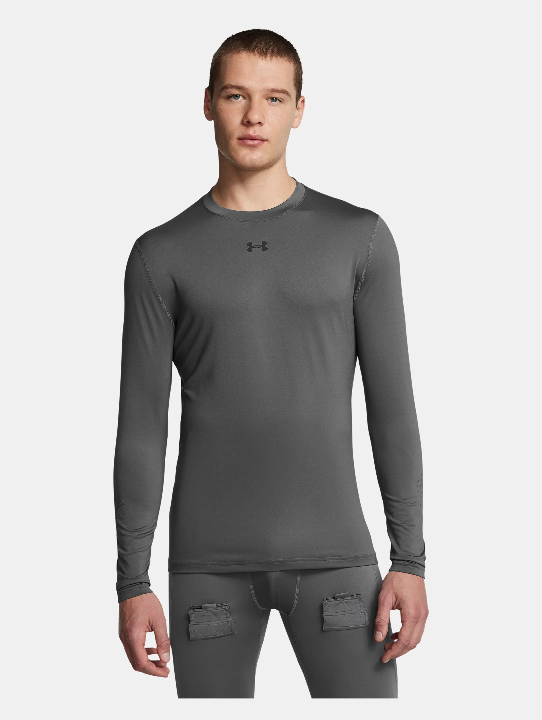 Men's UA Hockey Grippy Fitted Long Sleeve - 2