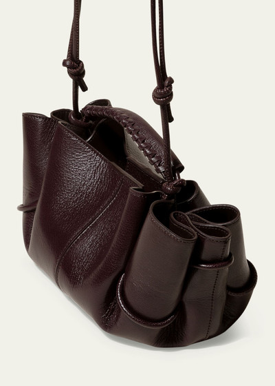 HEREU Arta Mini Leather Top-Handle Bag outlook