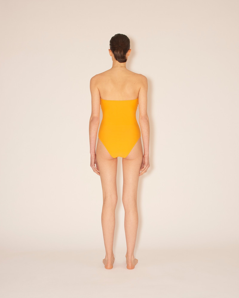 SYRA - Round frontwire suit - Orange 5