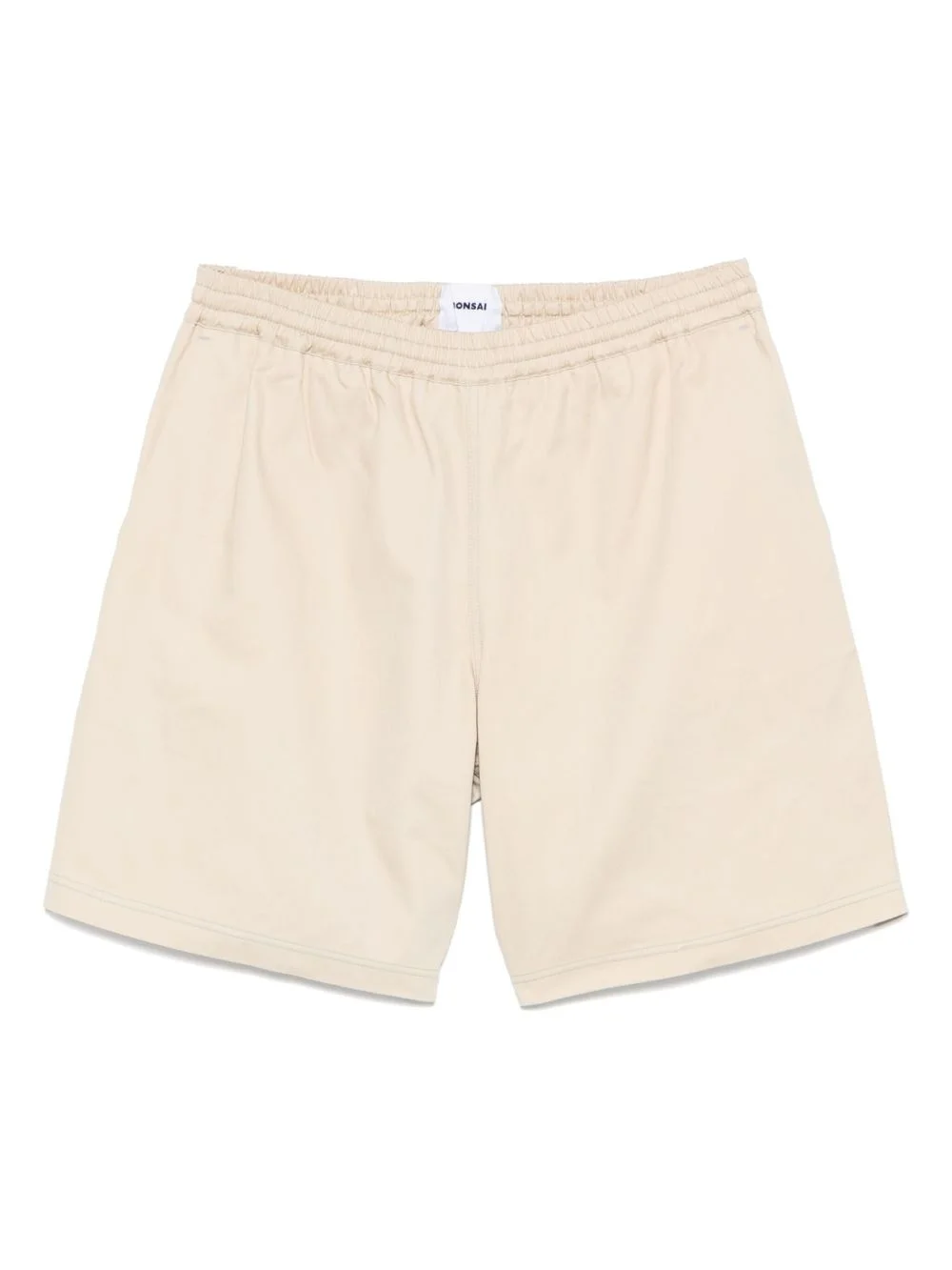 twill-weave shorts - 1