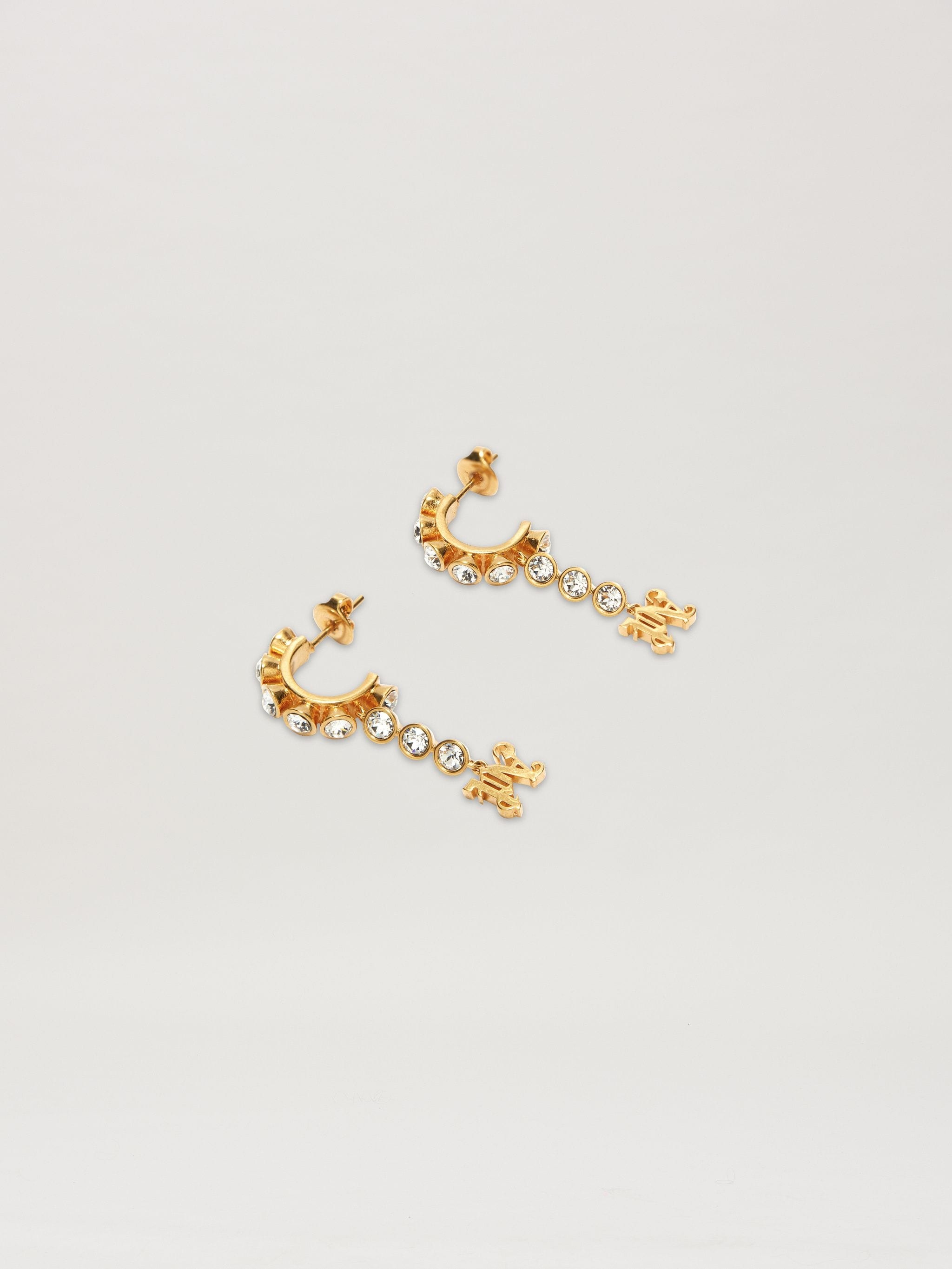 Monogram Pendant Earrings - 3