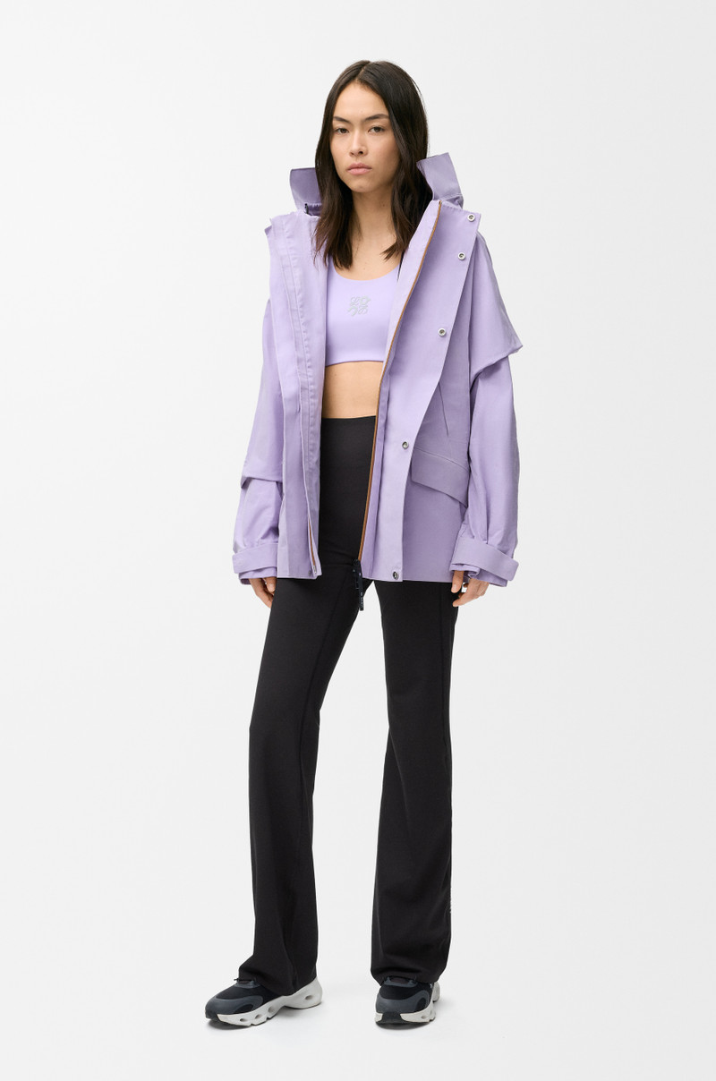 Loewe Soft bootleg pants in technical jersey outlook