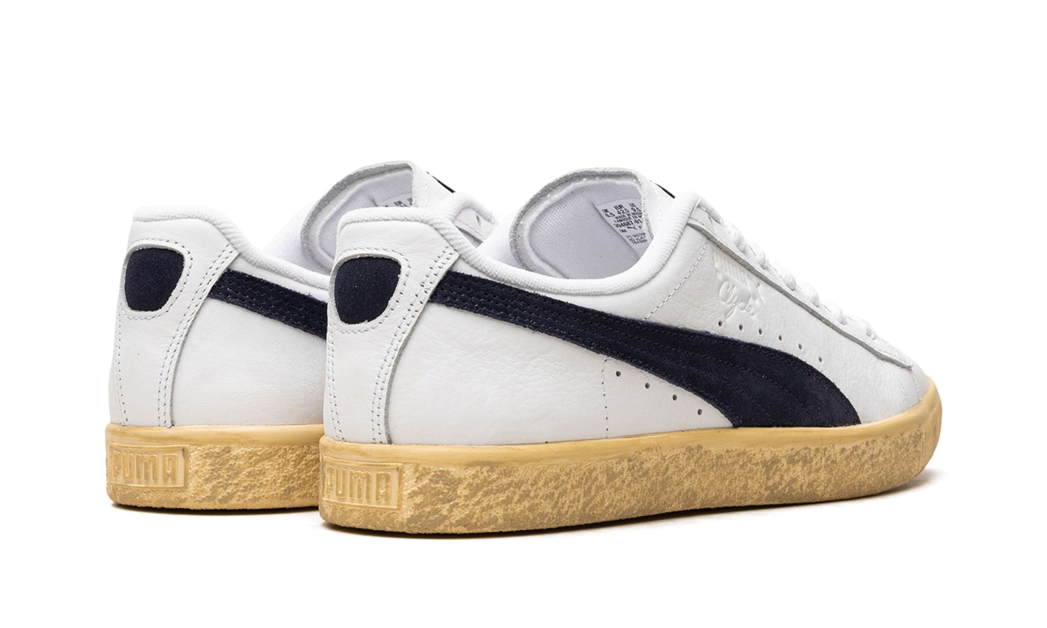 Clyde Vintage "White / Navy" - 3