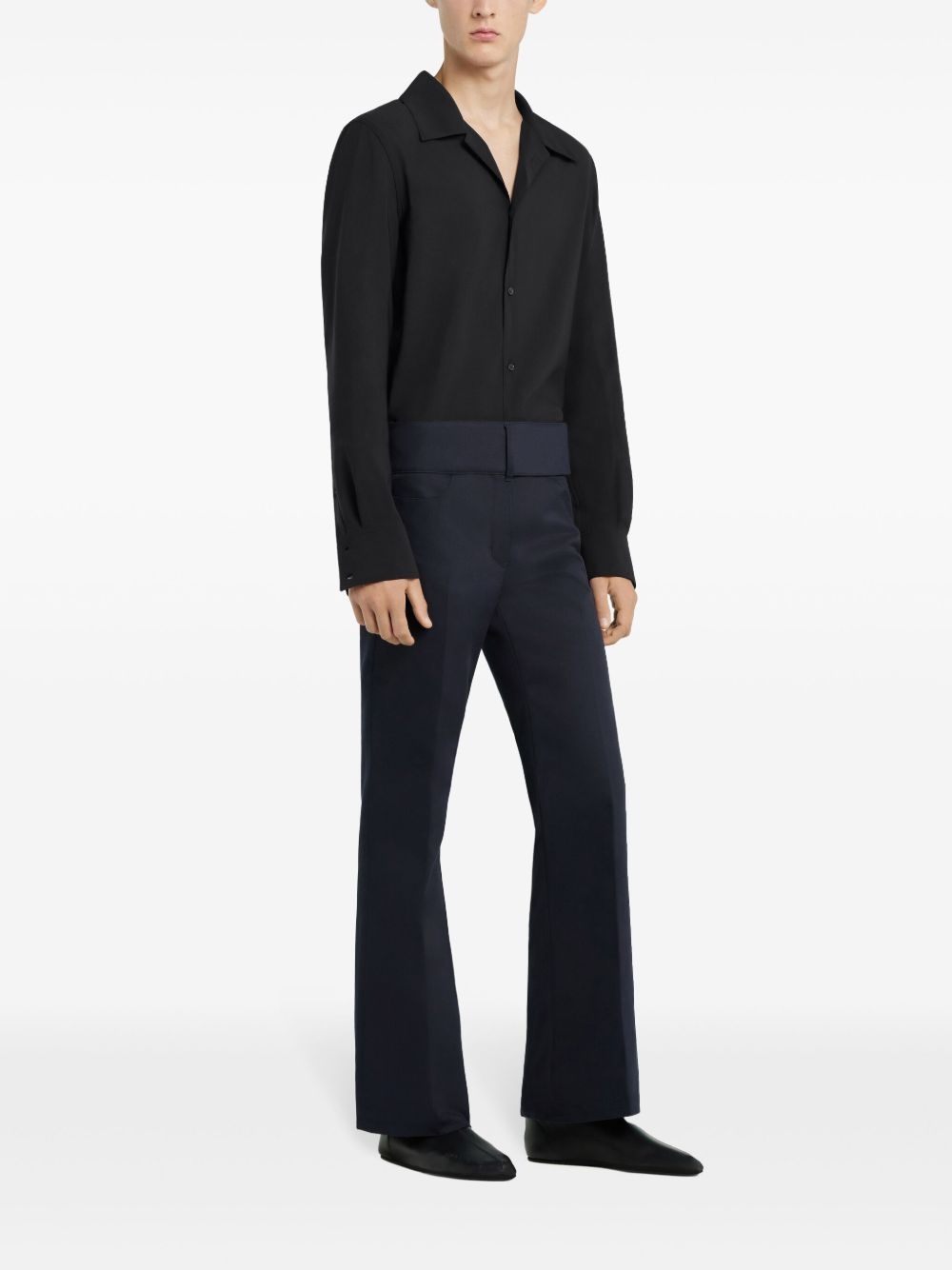 camp collar shirt - 4