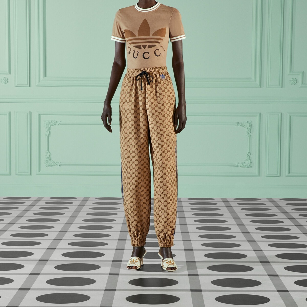 adidas x Gucci GG canvas pant - 7