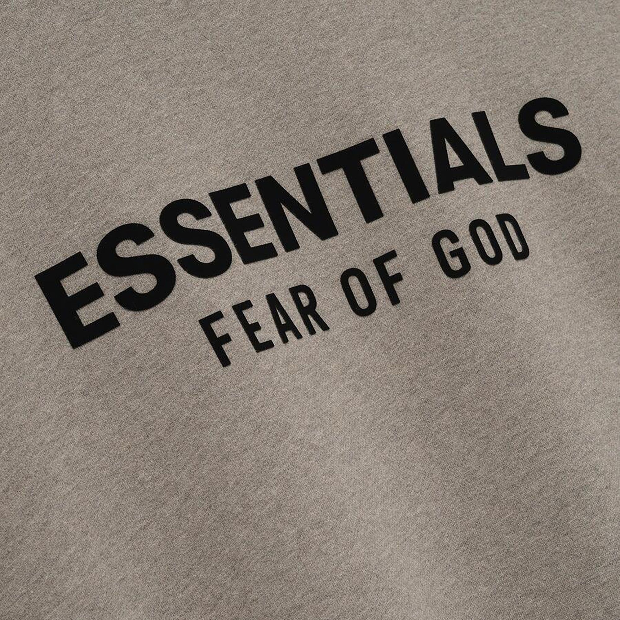 Fear of God Essentials Classic Fit Fleece Hoodie 'Homestead Heather' - 3