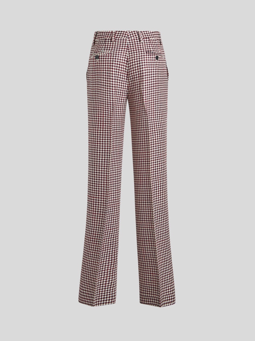 HOUNDSTOOTH TROUSERS - 6