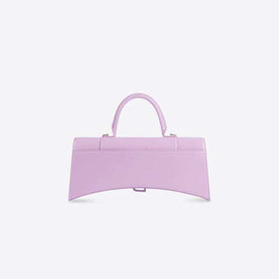 BALENCIAGA Women's Hourglass Stretched Handbag in Lilac outlook