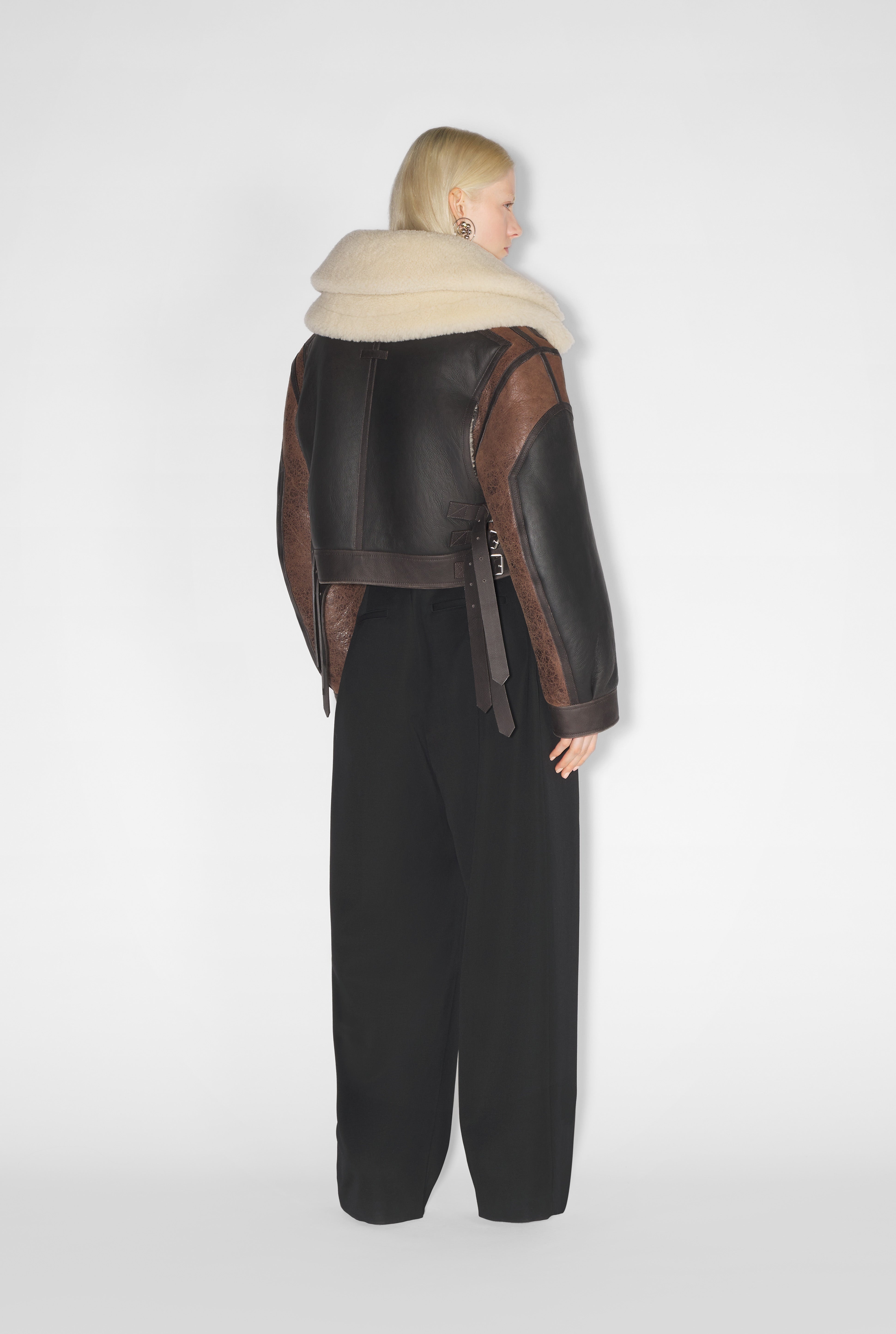 THE LEATHER AND SHEARLING JACKET - 3
