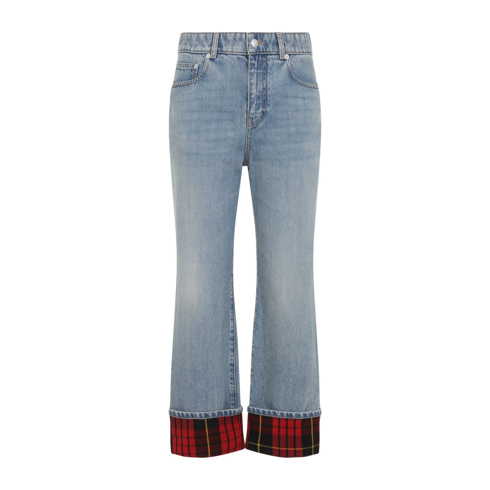 Alexander Mcqueen Cotton Jeans Women - 1