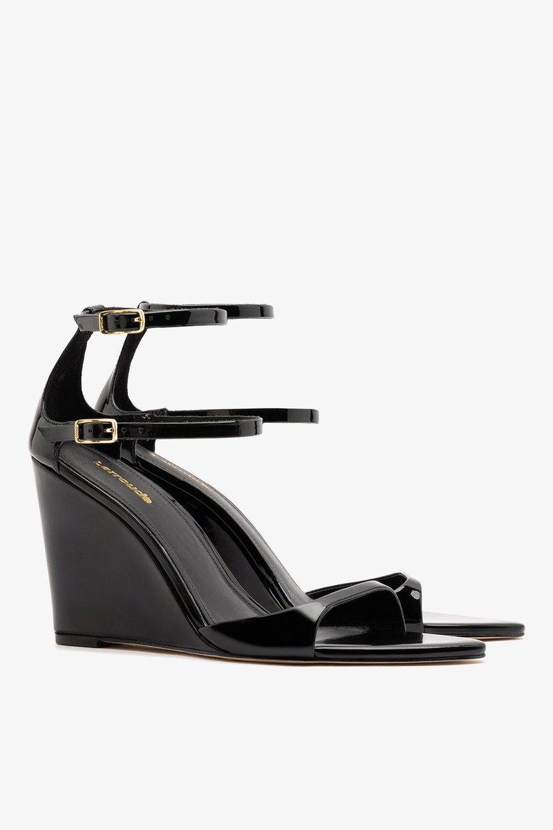 Luma Sandal Black Patent Leather 3