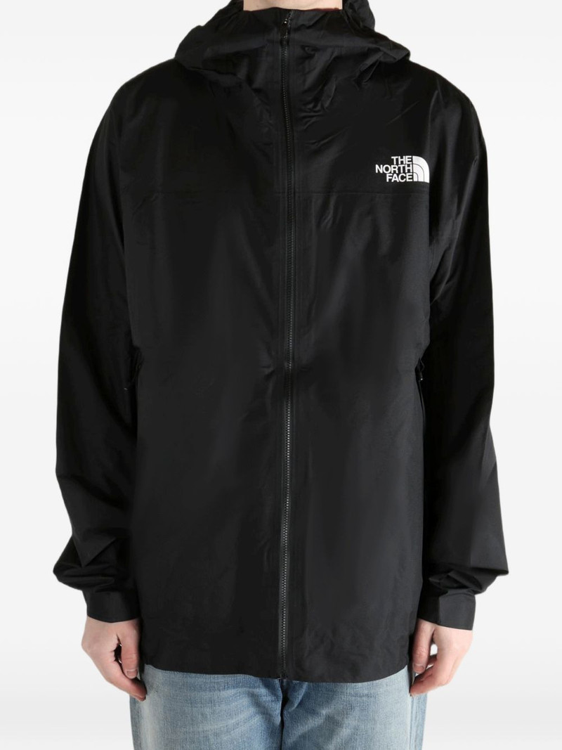 The North Face hooded zaip-fastening jacket outlook