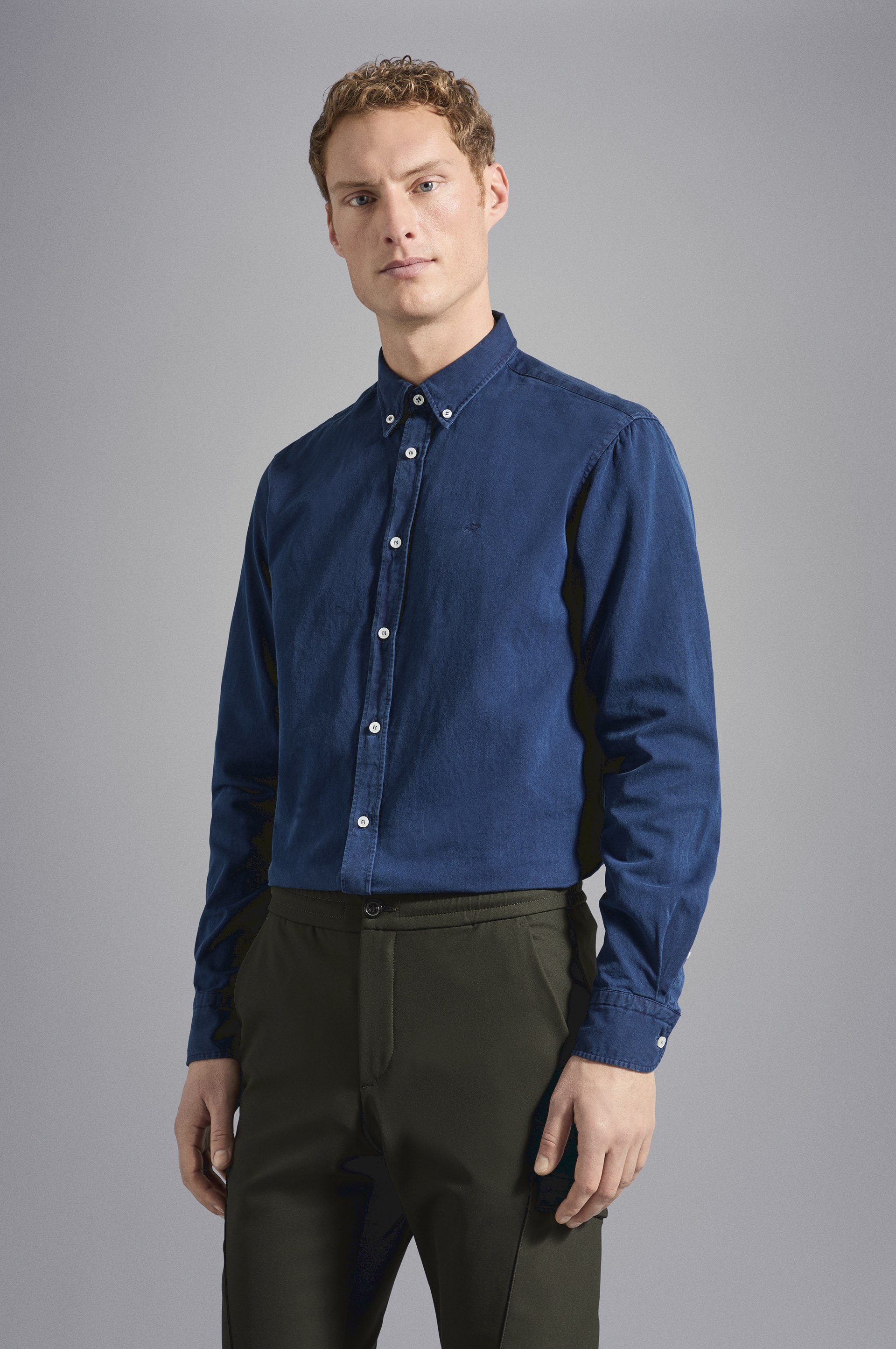 DENIM COTTON SHIRT - 6