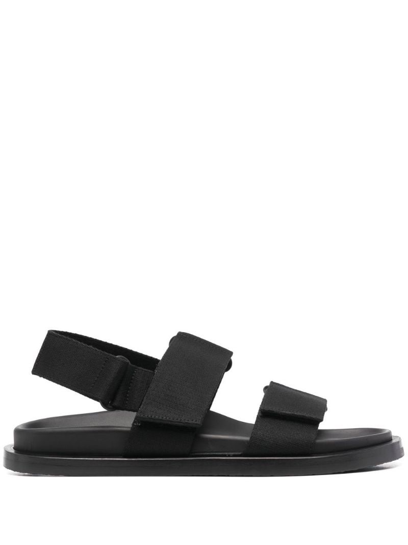 touch-strap open-toe sandals - 1