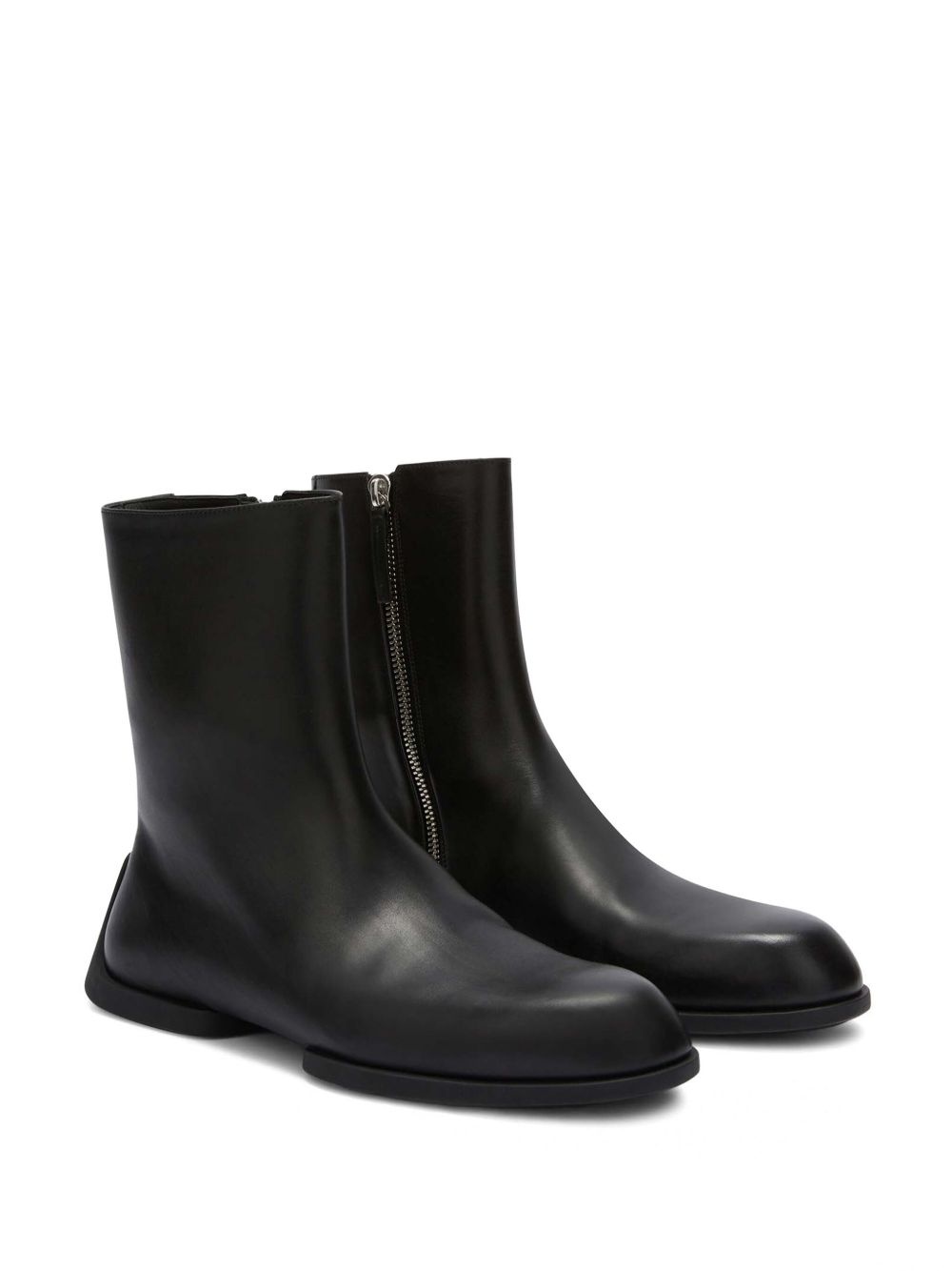 leather ankle boots - 2