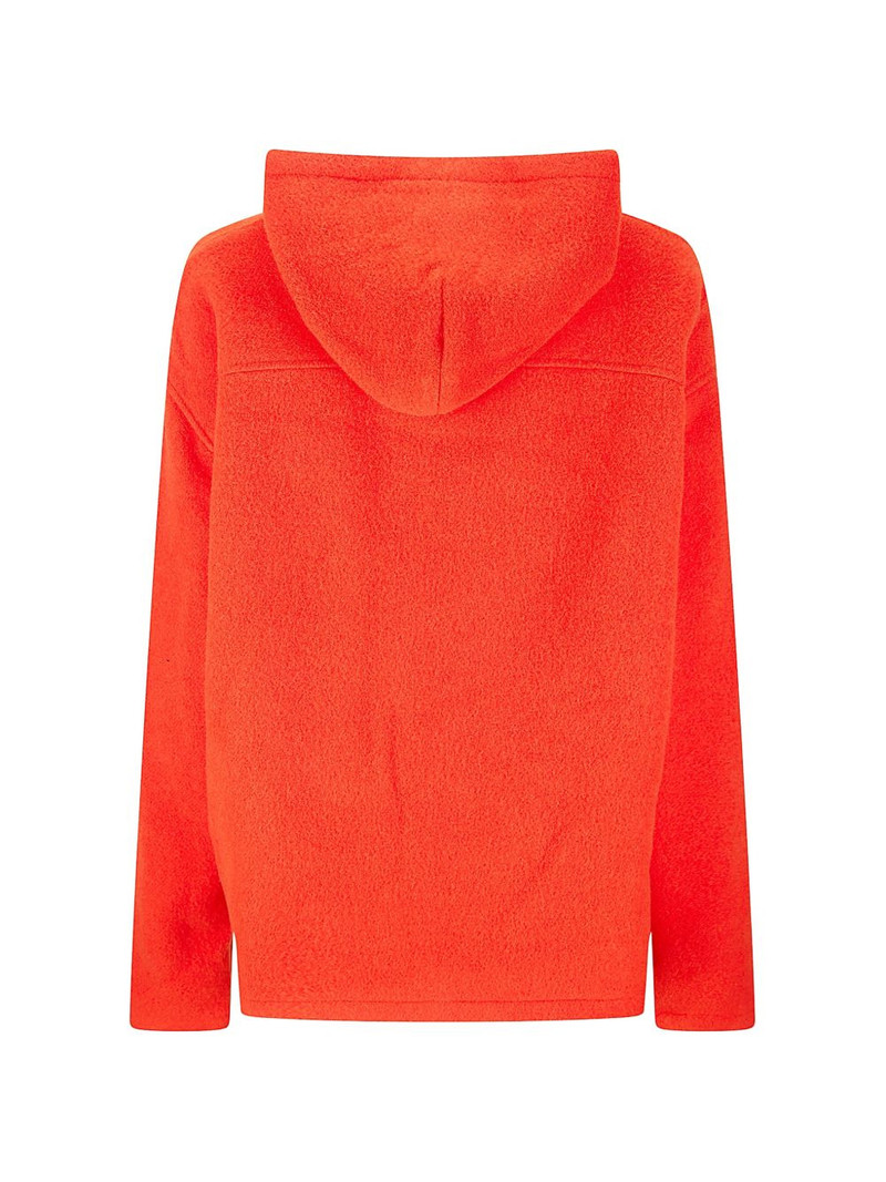 RIER wool fleece hoodie outlook
