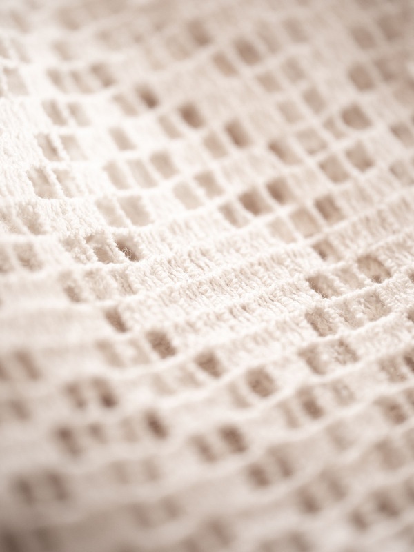 Doris Lace Shirt Egg White - 6