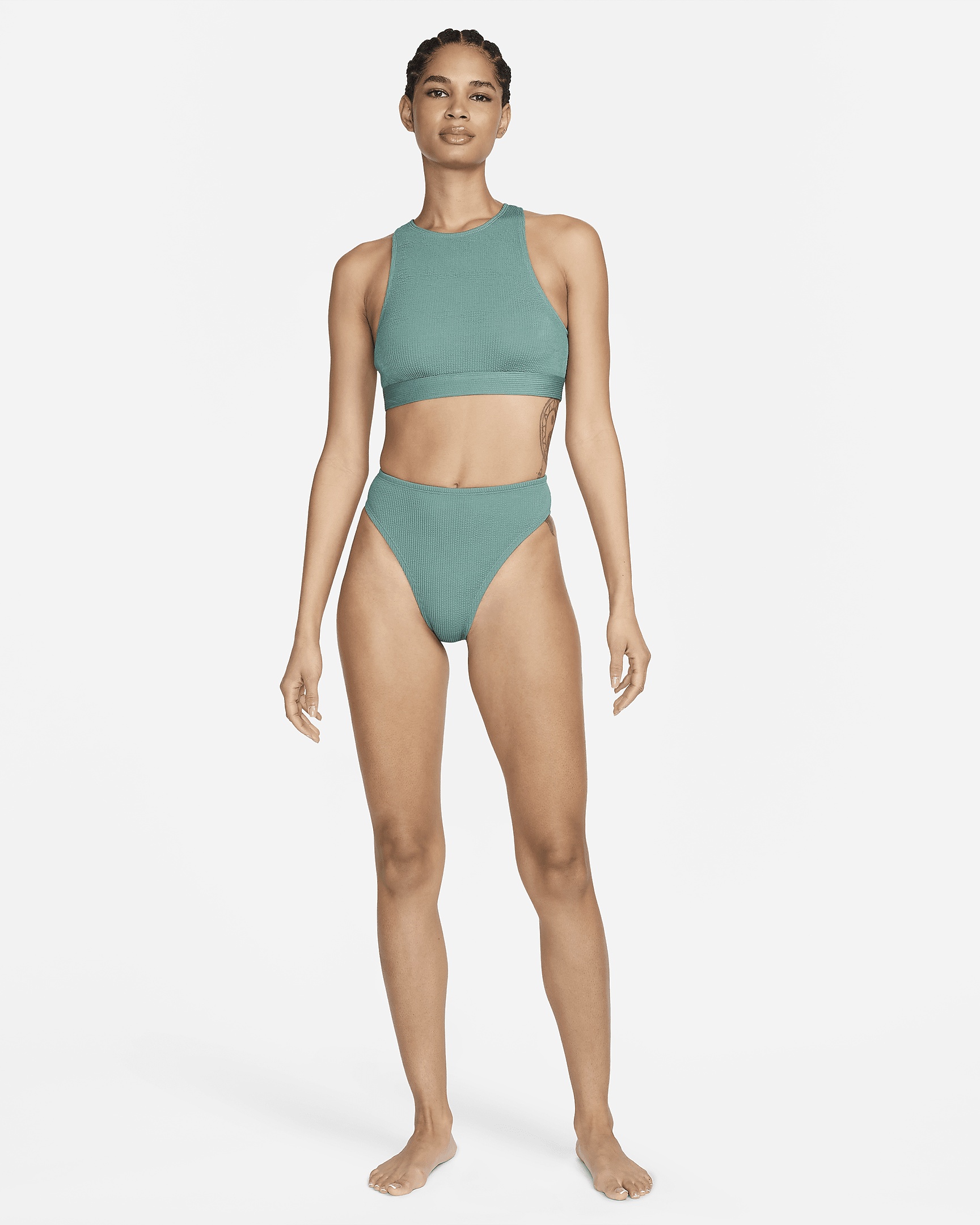 Nike Women's High-Waisted Bikini Swim Bottom - 6