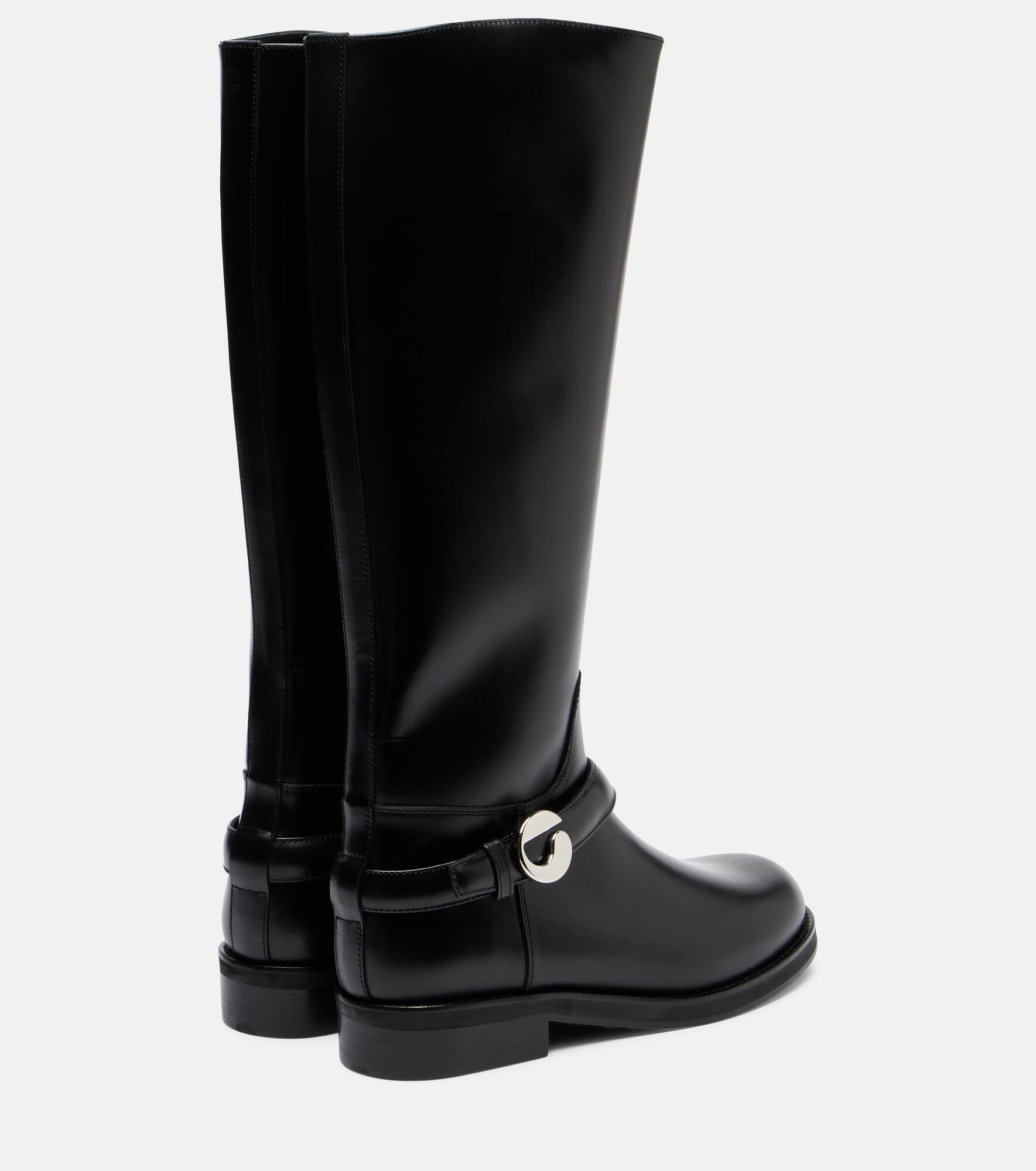 Cavalier leather knee-high boots - 2