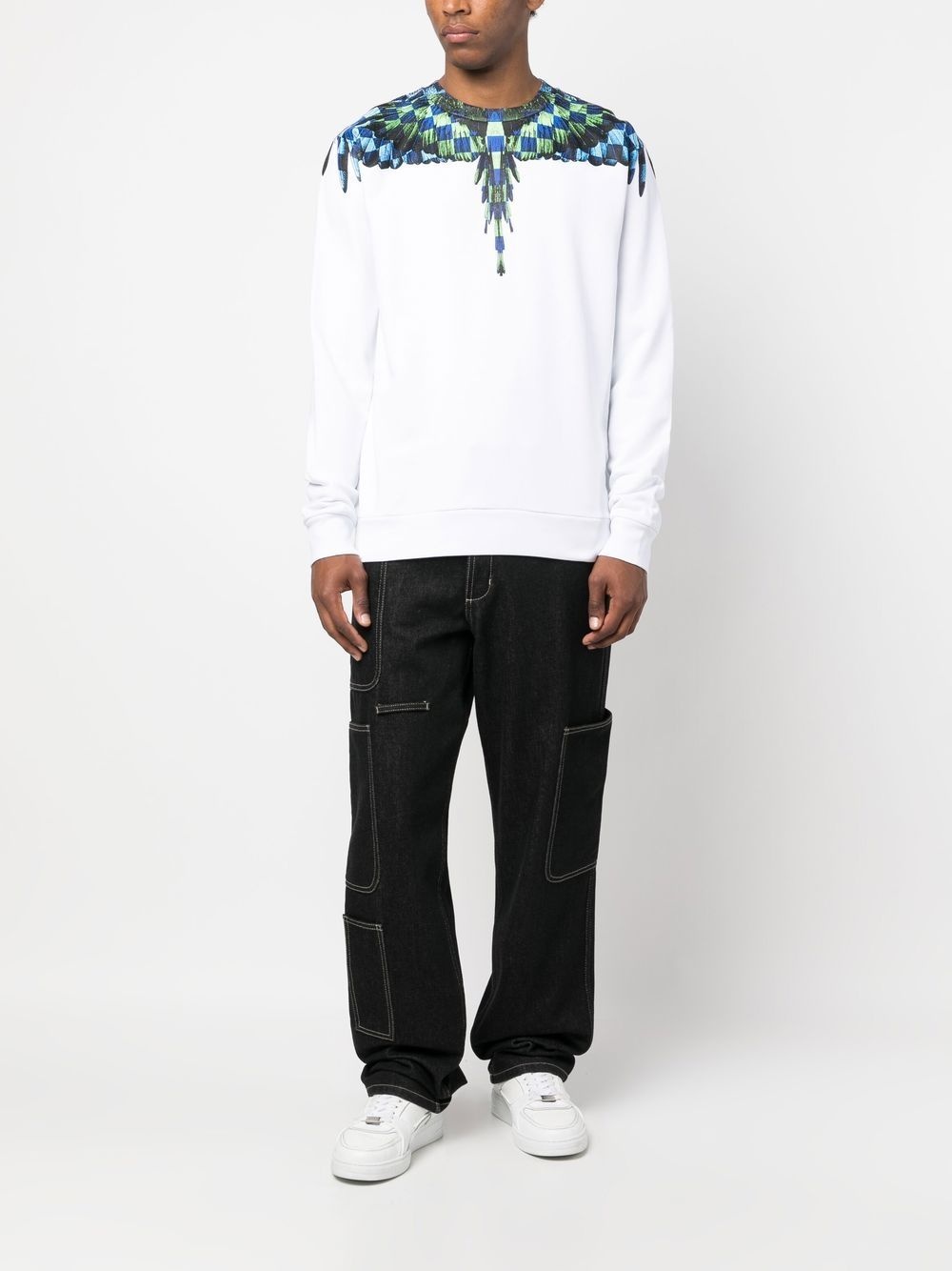 Chess Wings crew-neck sweatshirt - 2
