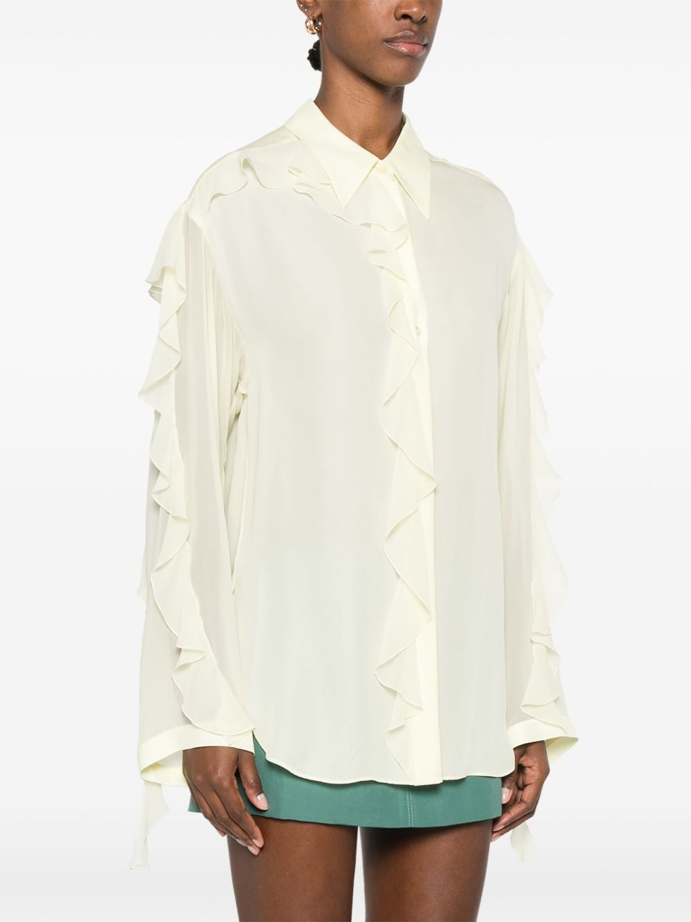 ruffled shirt - 3
