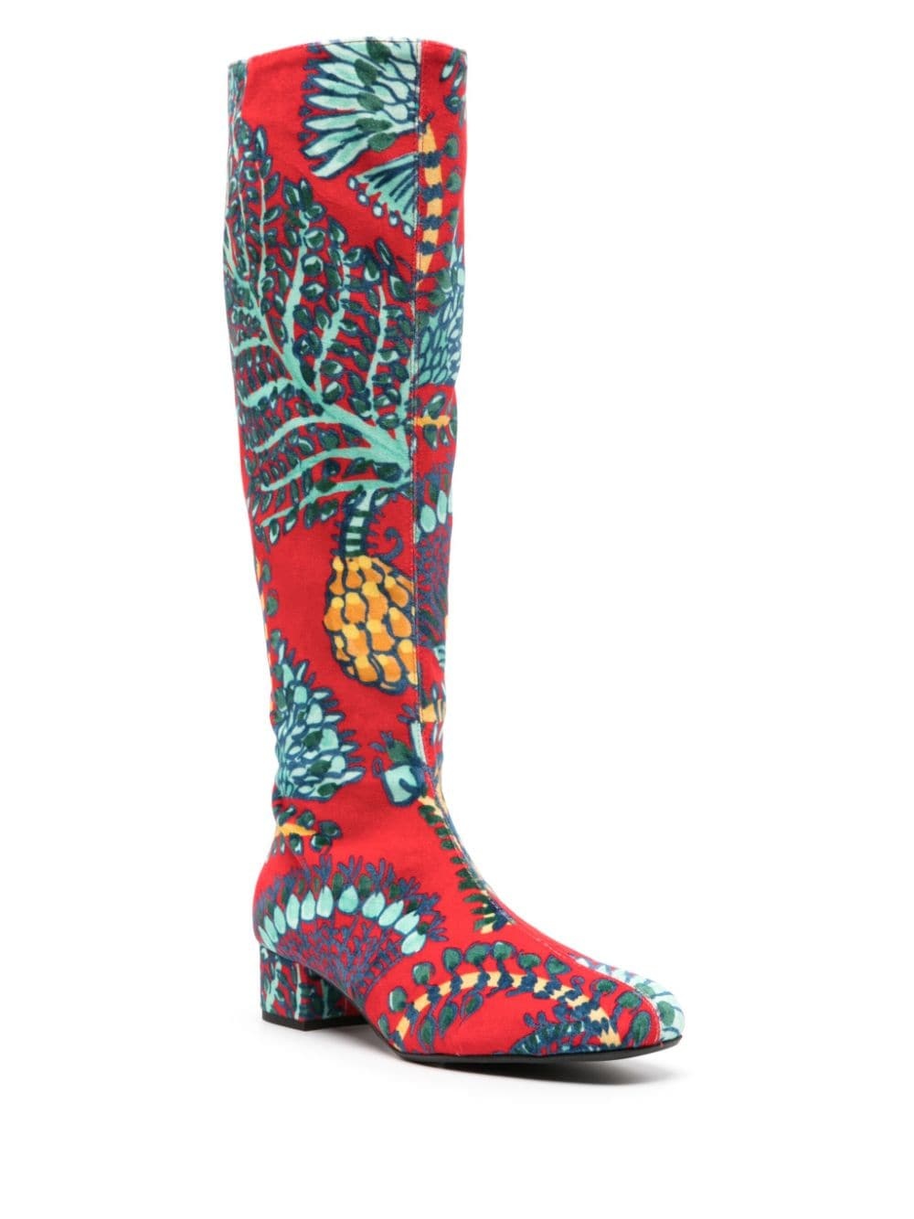 Edie velvet boots - 2