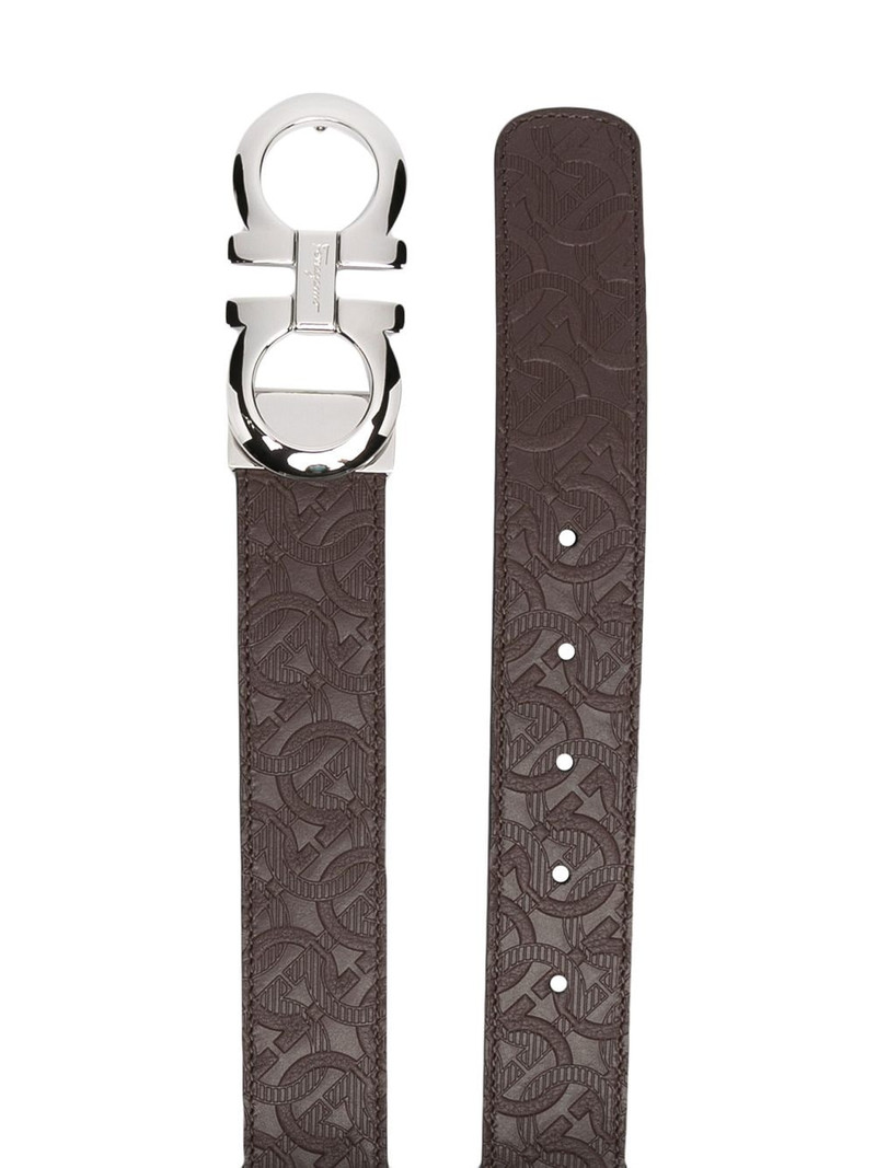 FERRAGAMO logo-plaque belt outlook