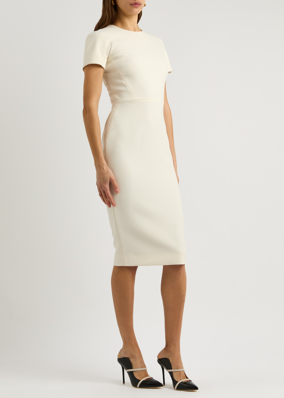 Victoria Beckham Woven Midi Dress - 2