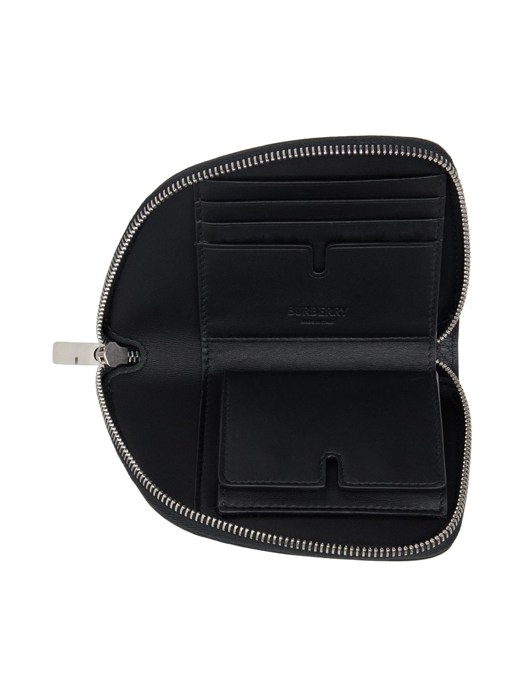 【未使用級】BURBERRY 近年　Zip Wallet シャドウチェック　黒 BURBERRY Supernova Check Large Ziggy Zip Around Wallet Black