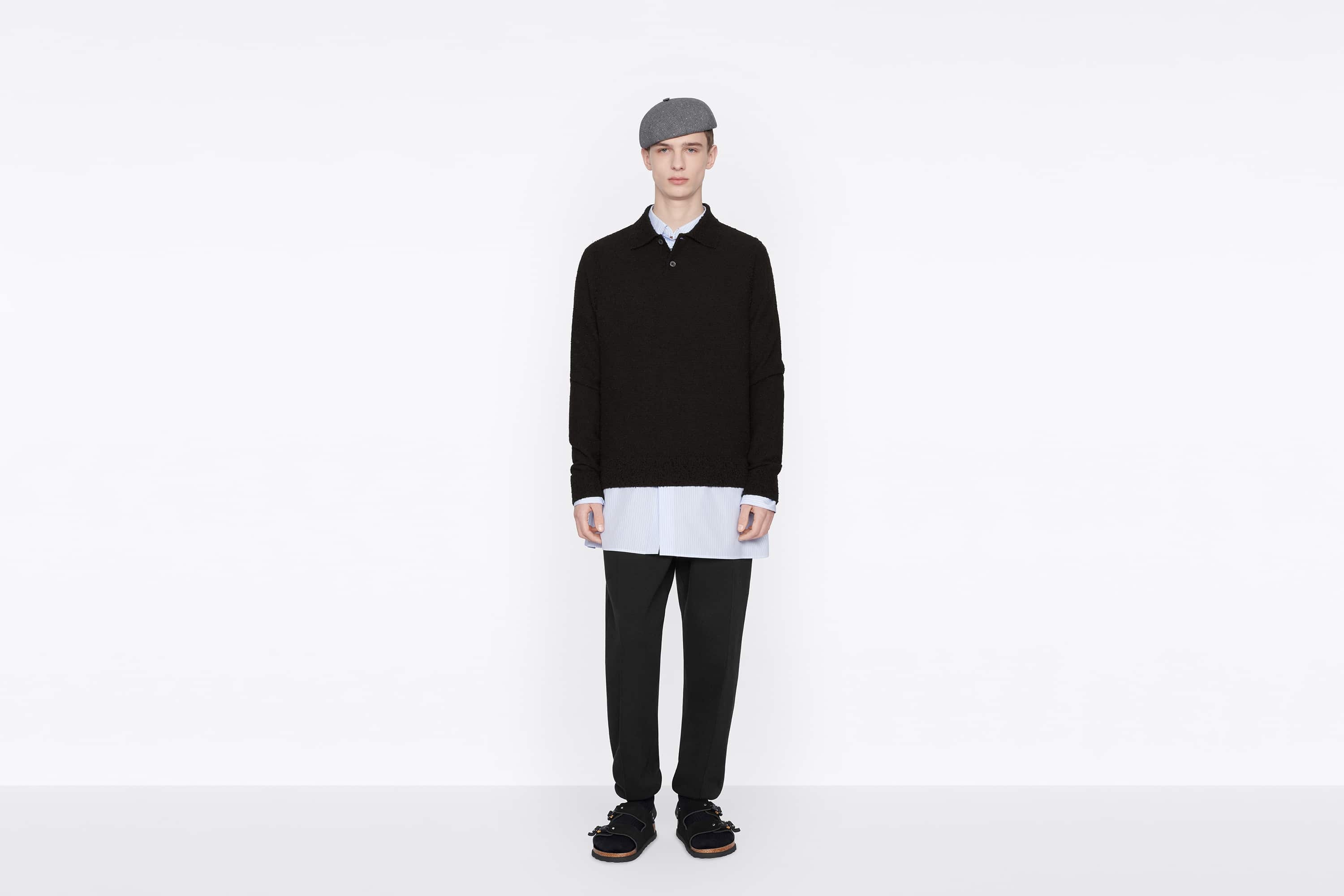 Long-Sleeved Polo Shirt - 4