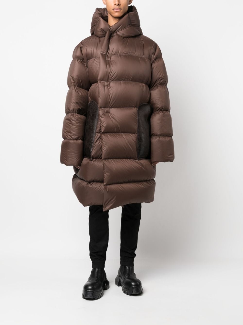 quilted puffer coat - 2