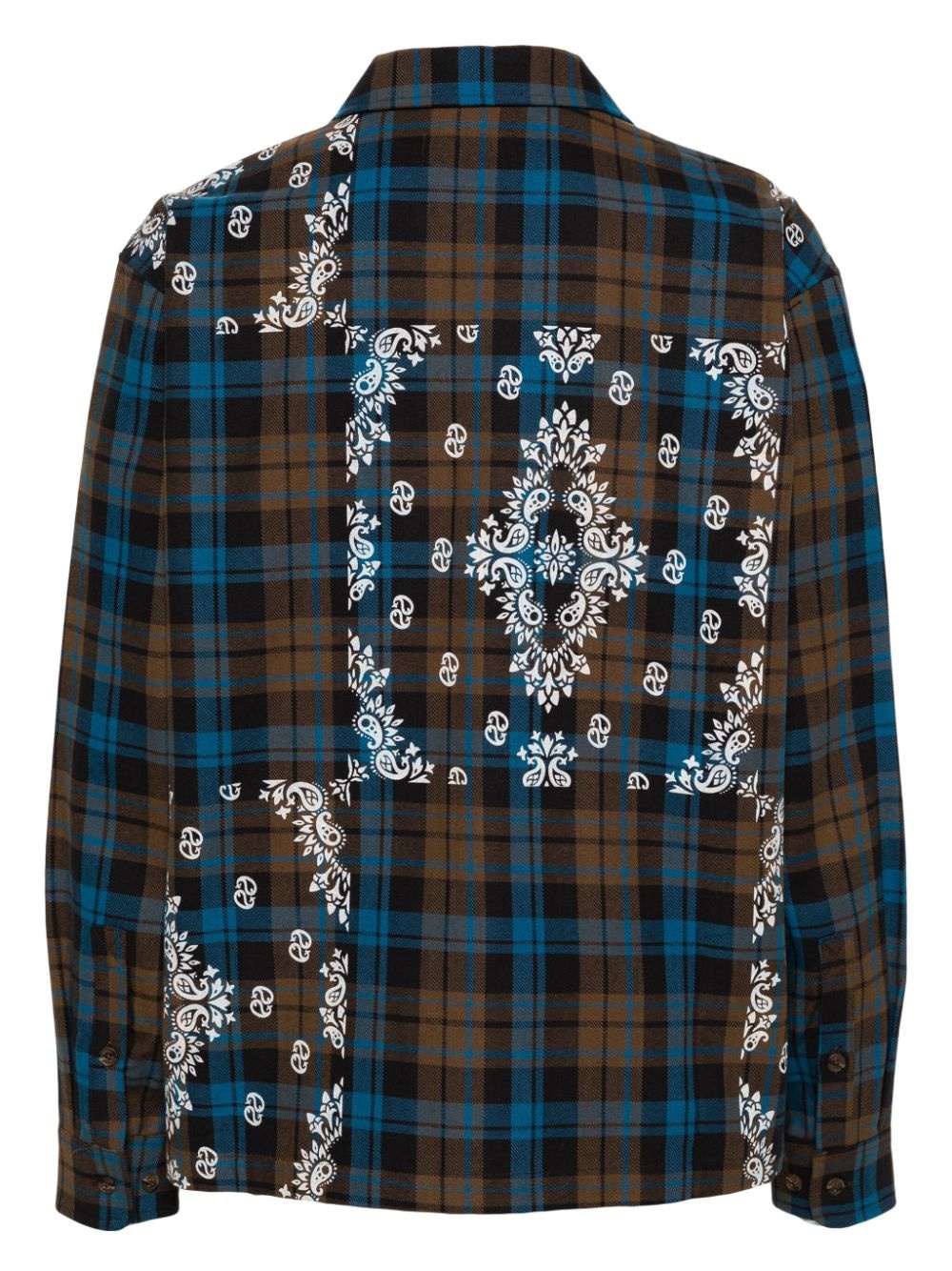 checked cotton shirt - 2