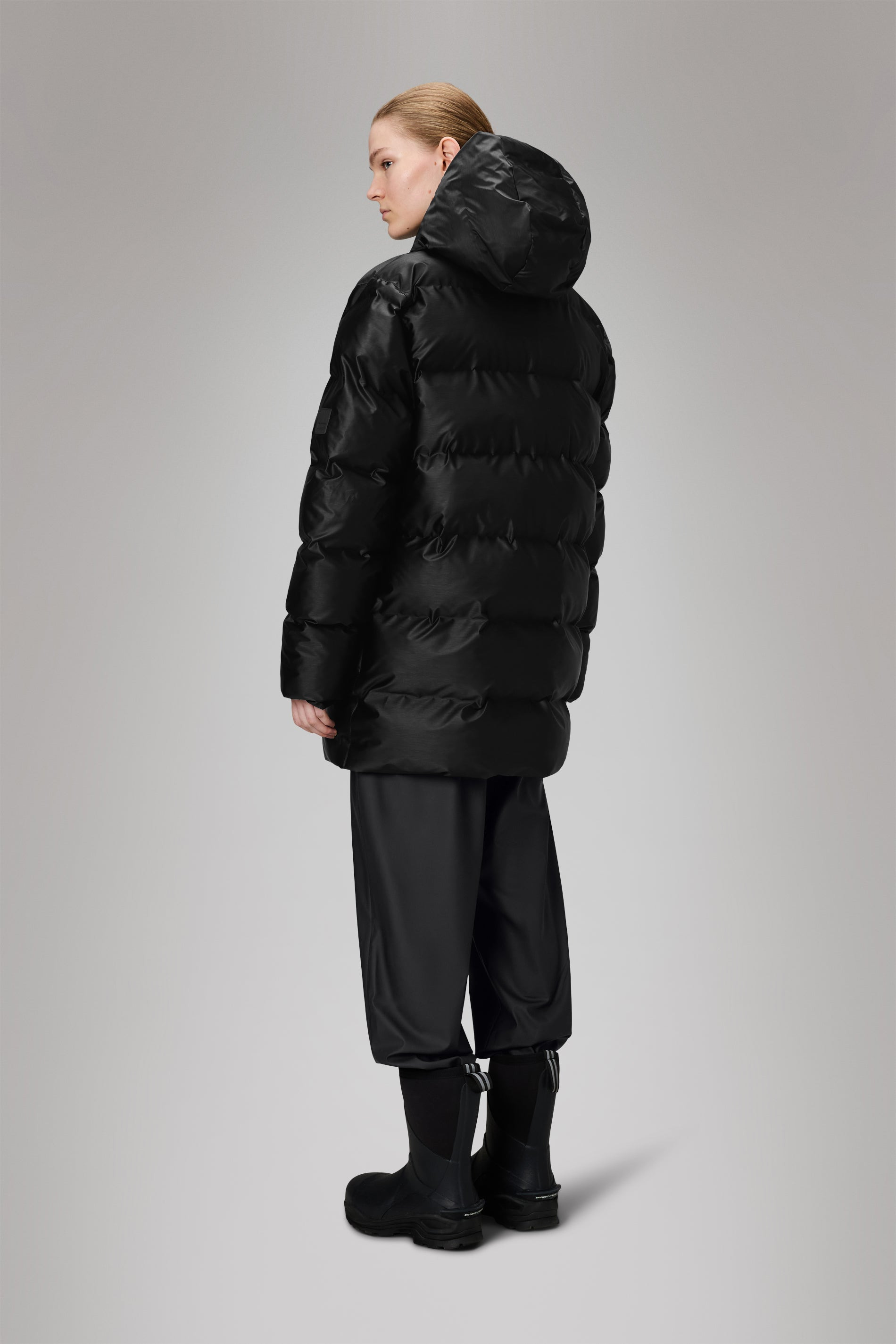 Alta Long Puffer Cargo Jacket - 3