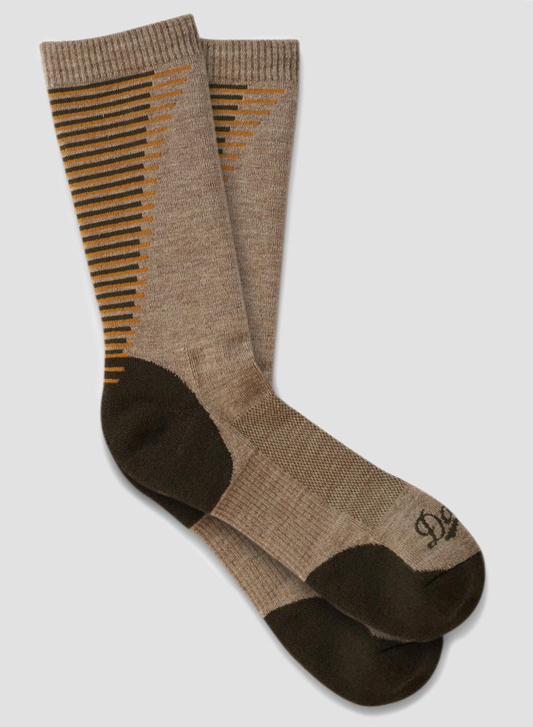 Danner Midweight Crag Rat Socks in Sand - 1