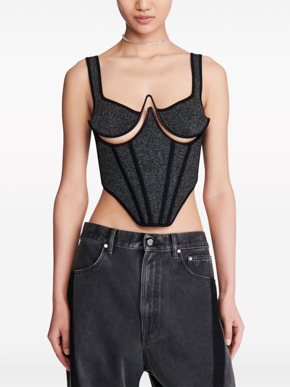 Reflective Wire corset top - 5