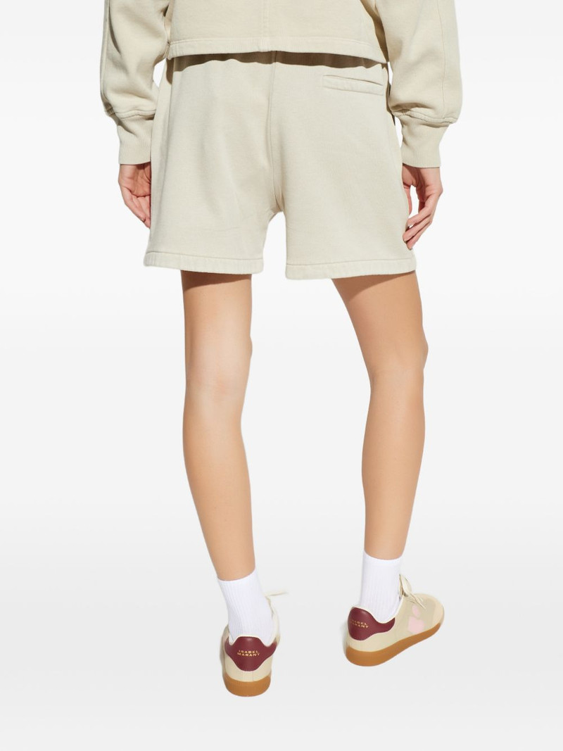 Miranae logo-embroired track shorts 4